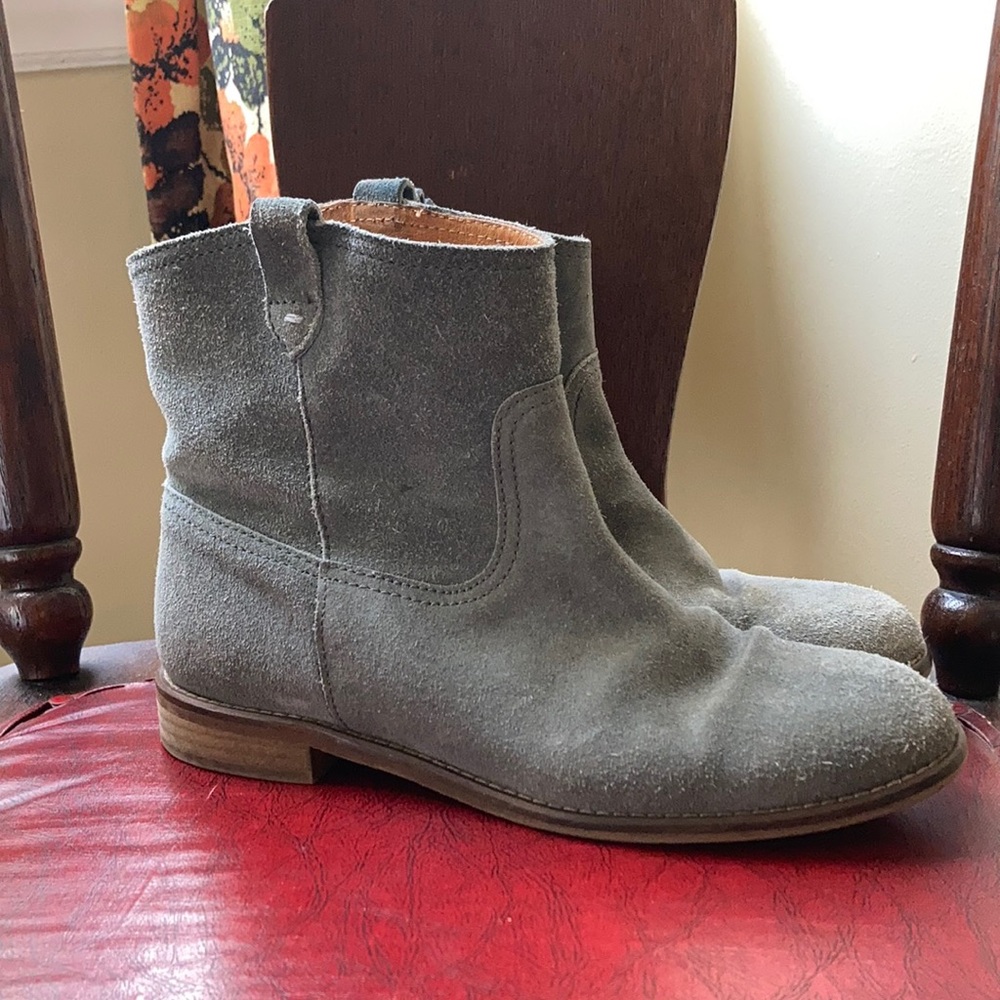 Madewell suede boots